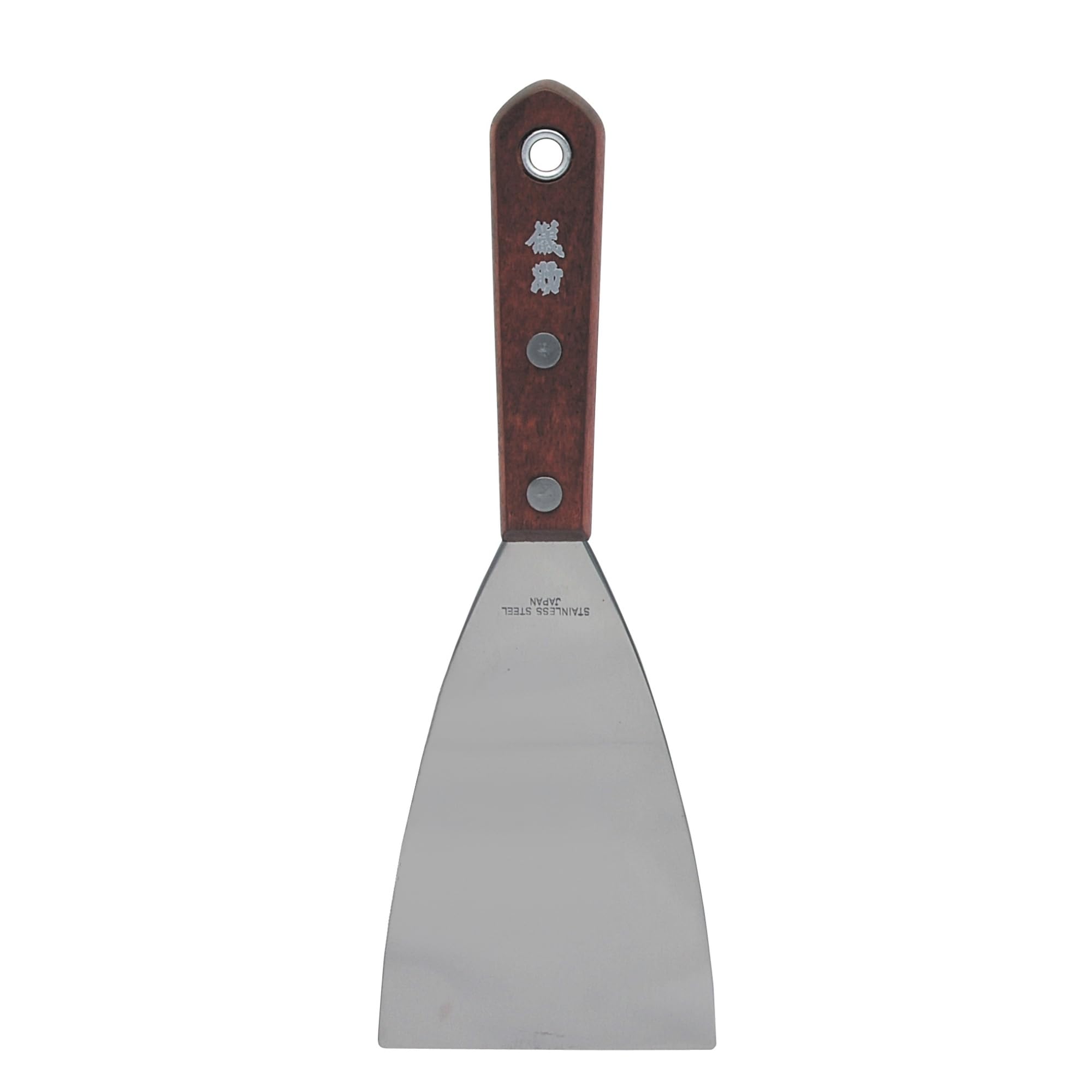 Takagi Gisuke Stainless 75mm Scraper, Steel,