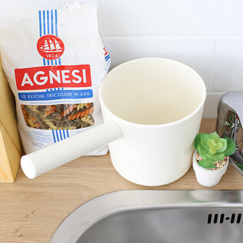 Bathroom Kitchen Water Cleaning Multipurpose Handle Bath Water Bucket 1.2L