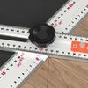 65cm Angles Ruler Punch Locate Woodworking ScribeDrawing Marking Gauges Tshaped