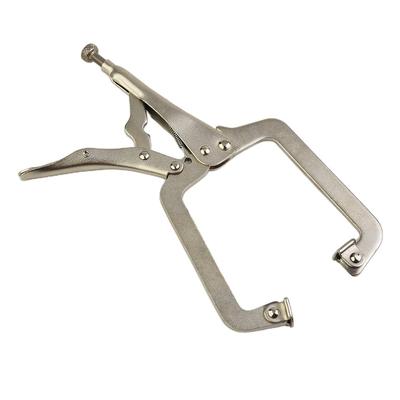 1 Pcs Locking C-Clamp Pliers 6" Vice Grip Easy Quick Release Micro-Adjustment