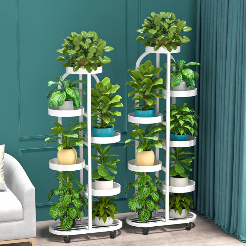 Multi-Tier Floor Plant Display Stand