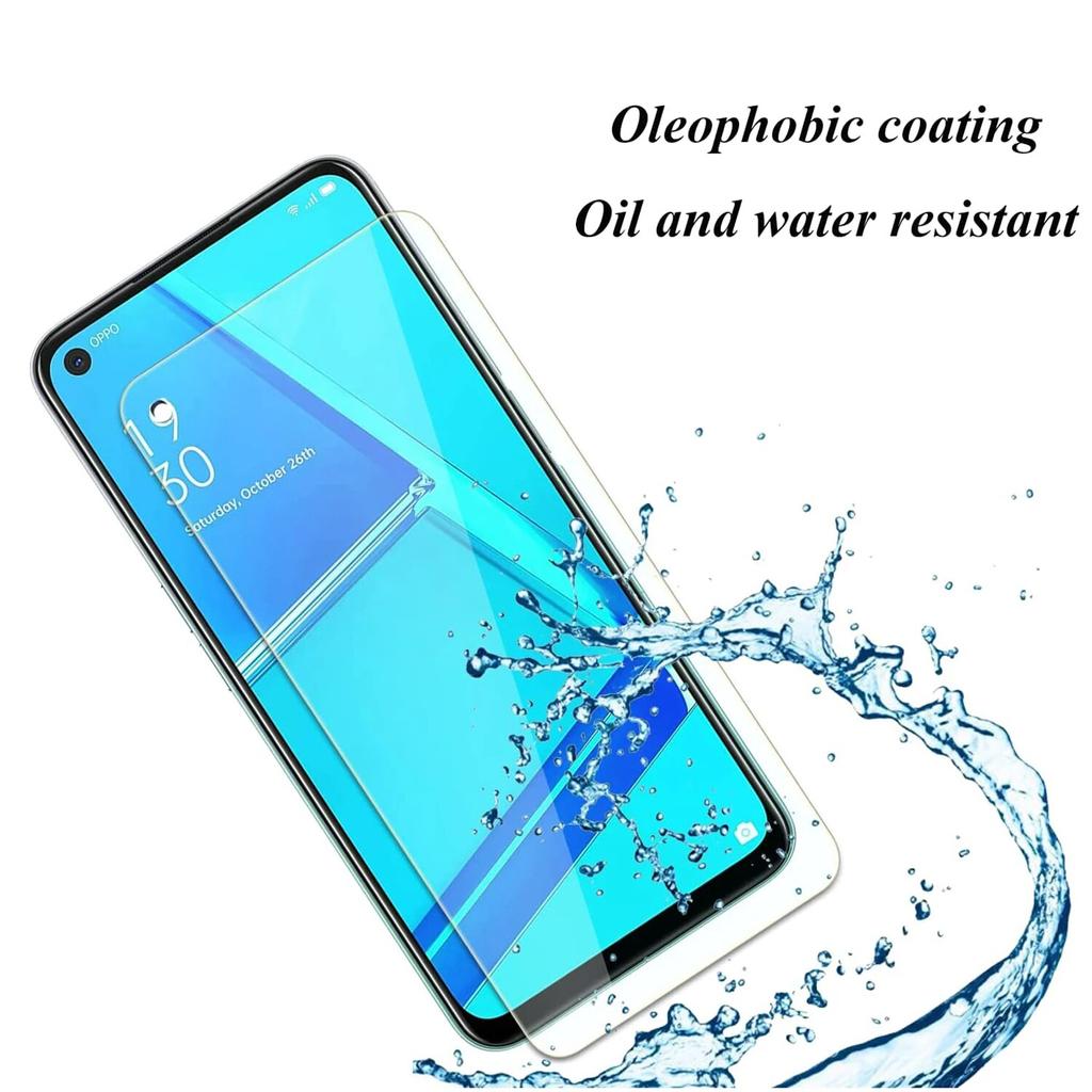 4Pcs Tempered Glass For OPPO A52 A72 A92 Screen Protector Glass
