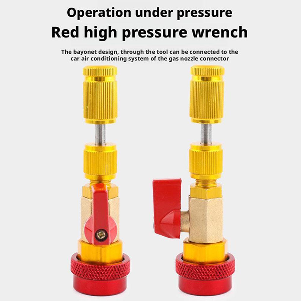 Adjustable Car A/c Core Puller R134a Core Core Low Pressure Remover Remover / Wrench High Tool Quick S0t5