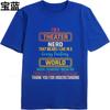Cotton Summer Unisex T Shirt Im A Theater Nerd That Means I Live In A Crazy Fantasy World Where I Randomly Break Out Into Show