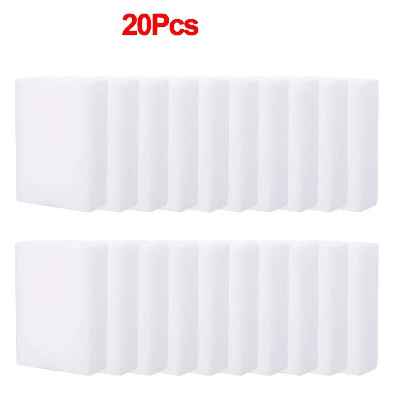 40/20Pcs Magic Nano Sponge Cleaner Multifunction Melamine Cleaning Spong for Dish Washing Home Kitchen Bathroom Cleaning Tools