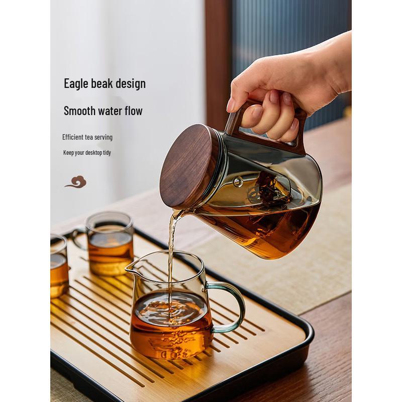 YIHUTEA Glass Kung Fu Tea Set