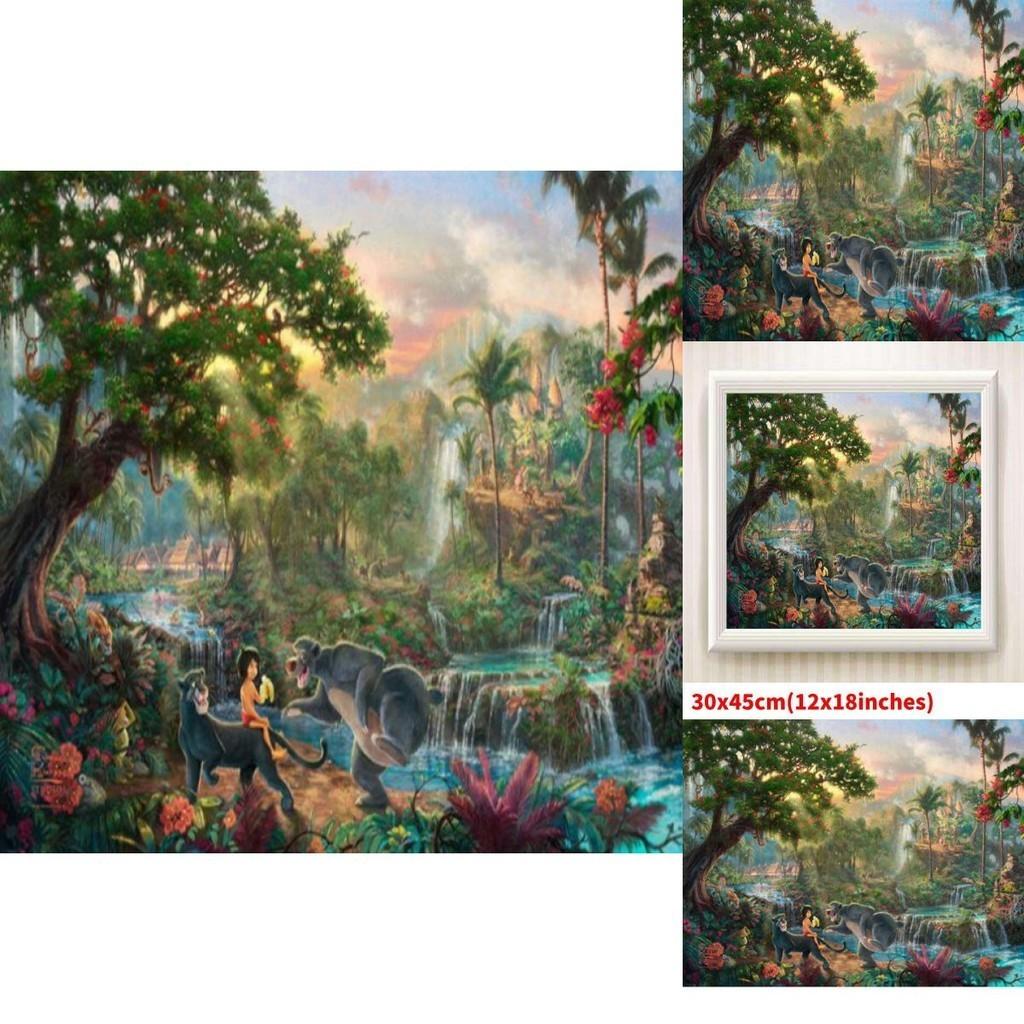 Meerjungfrauenprinzessin Leinwand Wandkunst Für Moderne Märchen Schlafzimmerdeko Cartoon Stil Bunt Gerahmt Sprühmalerei Verschiedene Größen