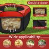 Chick Brooder Box Oxford Cloth Foldable Chicken Brooder with Storage Bag Double Door Chicken Starter Kit for Cats Dogs Rabbits