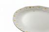 Ceramic Breakfast Dessert Plate 21 Cm Elegant Design Daisy Line