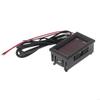 400B Voltmeter & Thermometer Display Panel 12v 24v Battery Temperature Meter Tester Gauge for Car