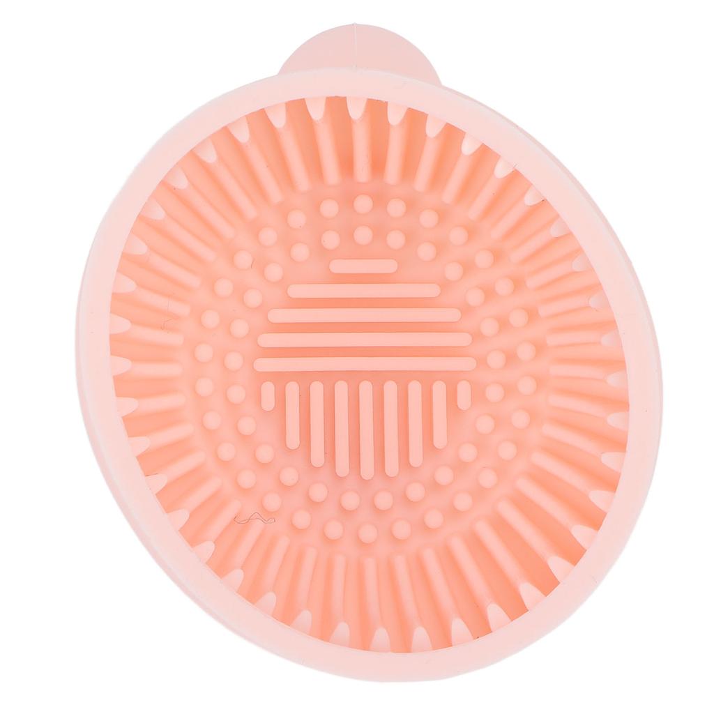 Makeup Brush Cleaning Bowl Mat Home Portable Flexible Silicone Cosmetic Brush Cleaner Scrubber