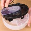 Electric Automatic Fly Catcher Plug-in Insect Trap Quiet Physical Pest Control Flytrap For Home Kitchen Indoor Pest Reject