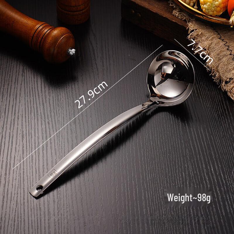 

Wutuo Stainless Steel Long Handle Soup Spoons Set