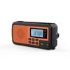 Multifunctional Solar Hand-Cranked Emergency Radio with Flashlight and Power Bank