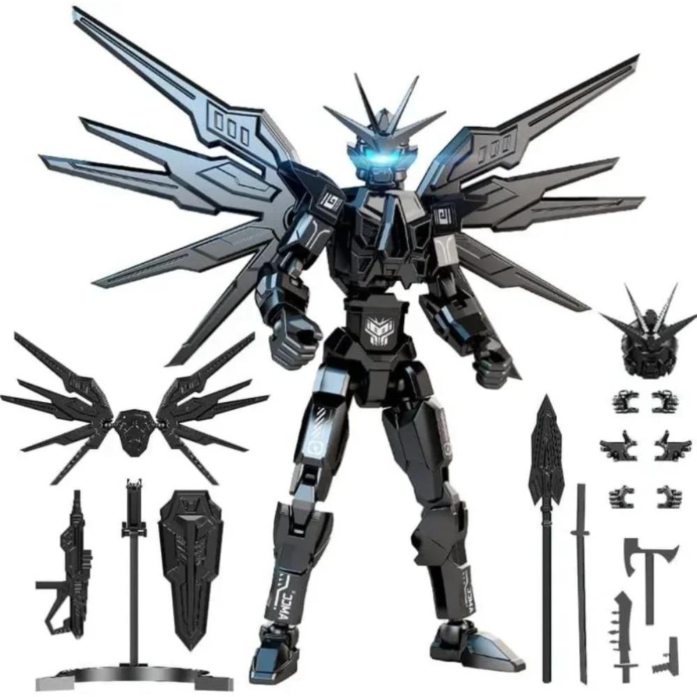 T13 Action Figure Dummy Fortunato 5,2 Pollici Fai da Te/Assemblaggio Completato Modello Fantascientifico Stampato 3D con Arti Articolati Decorazione Casa