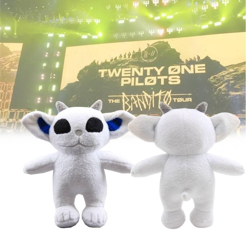Entzückende Twenty One Pilots Ned Plüschpuppe Weiches PP Baumwolle Stofftier Spielzeug 20cm