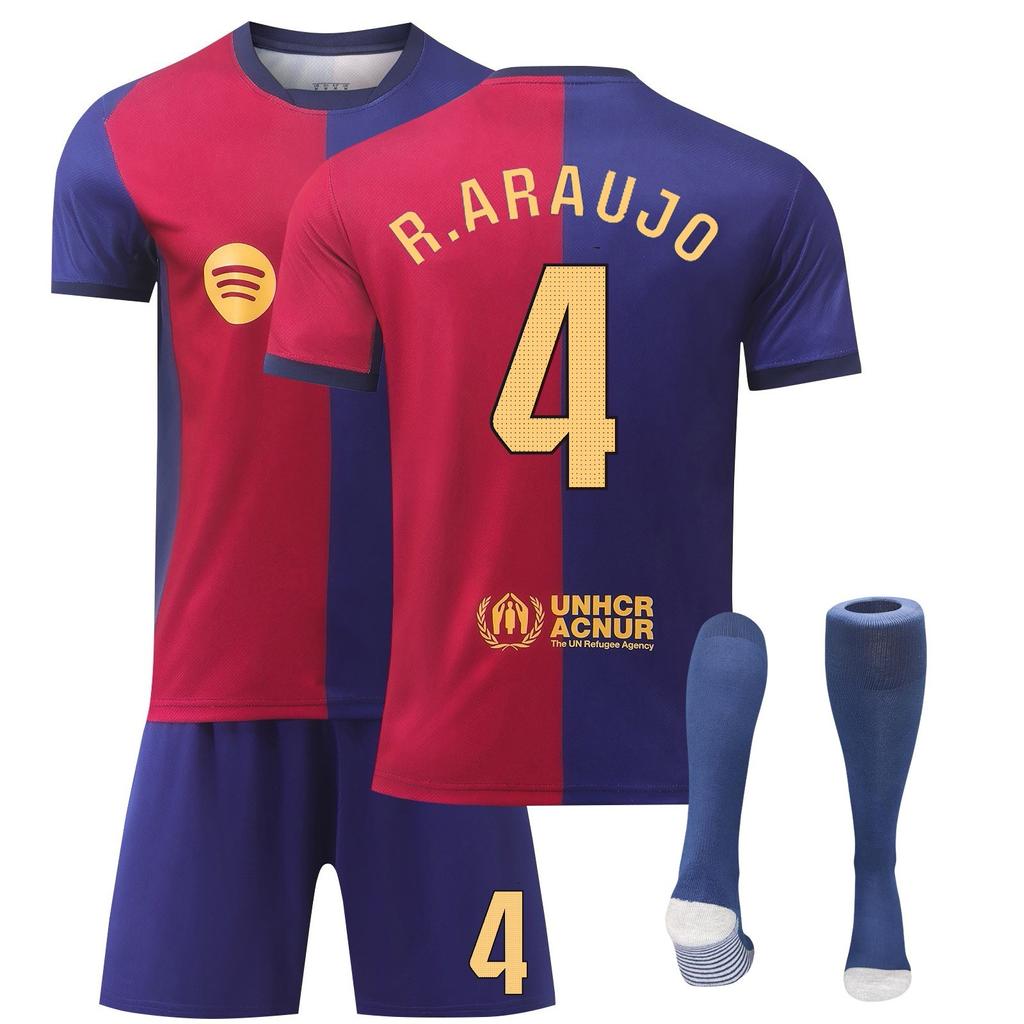 2425Barcelona Set de Tricouri Uniformă Sportivă pentru Antrenament Fotbal Costum