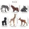 TOYMANY 12-Piece Wildlife Figure Set, Realistic Forest Animal Models, Popular Animal Toys, Birthday Gifts, Decorations, Christmas, New Year's