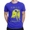 Anxiety Opossum Live Weird T-Shirts for Men Funny Vintage Cotton Tee Shirt Crew Neck Short Sleeve T Shirts Graphic Clothing