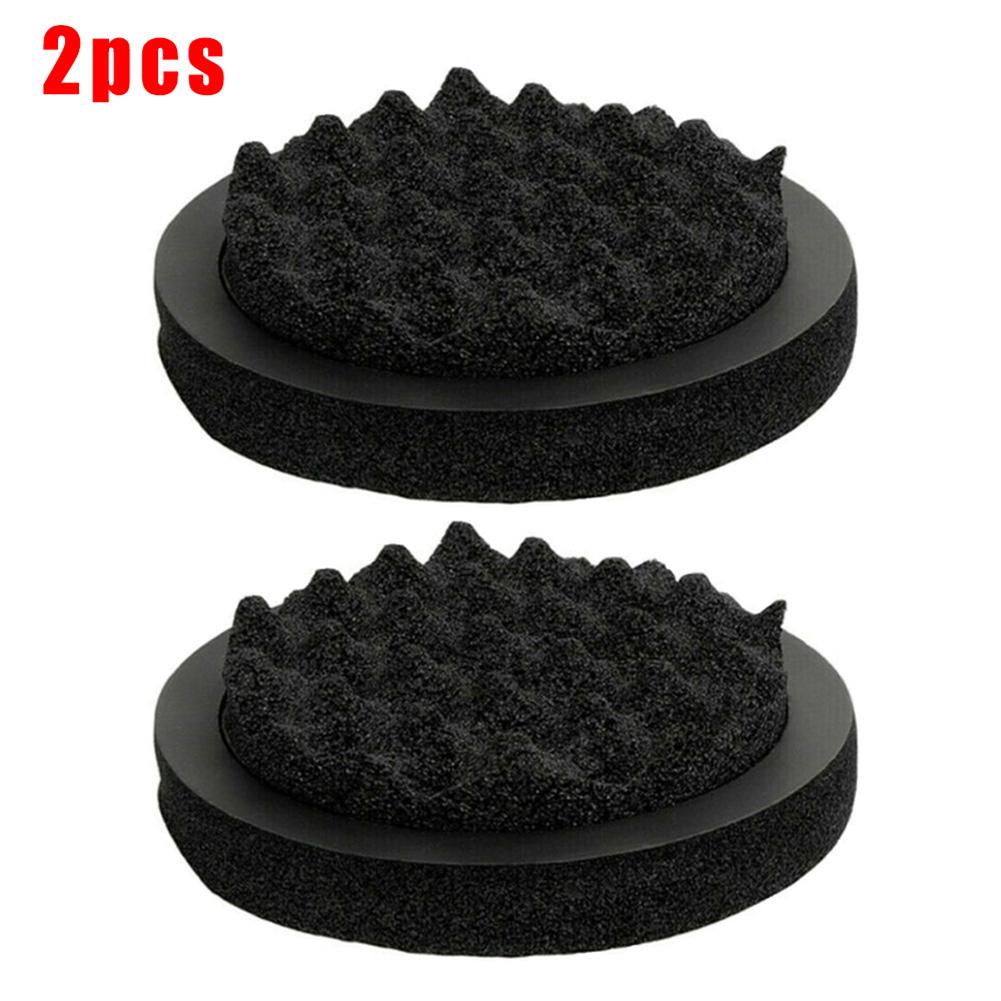 

2 шт. Универсальный 6,5-дюймовый автомобильный дверной пенопластовый усилитель звука Система Губка Комплект пенопластовых колец Блокировщик басов чёрный