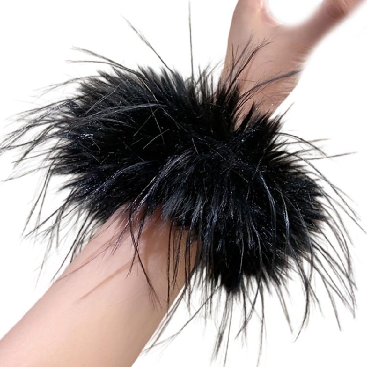 Chouchous Plumes Surdimensionnés Bandes Cheveux Respirantes Accessoire Cheveux Mode Pièce Cheveux Pour Fête Entretien Facile