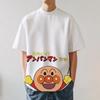 Anpanman Japanese Style Classic Printed Tee High-quality Streetwear Men's Clothing and Women's Clothing 2026 Summer New T Shirt