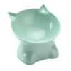 Pet Bowl Large Capacity Cats Bowls Oblique Mouth Cute Cartoon Cat Shape Cat Dog Food Dispenser Pet Feeder Pets Supplies
