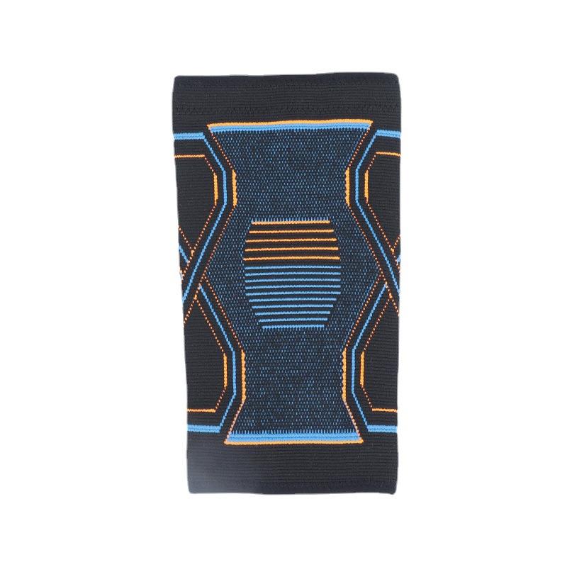 

Breathable Knitted Climbing Sports Knee Pads for Men And Women Silicone Double Ripple Design Fitness Cycling Knee Support M