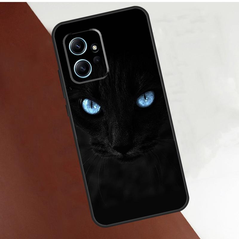 Cat Staring Eye Case For Xiaomi Redmi Note 11 9 10 12 13 14 15 Pro Plus Cover For Redmi 15 C 10C 13C 12C 14C