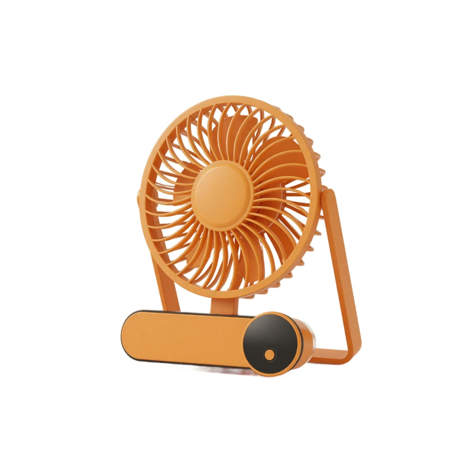 

Portable Desktop USB Fan with Adjustable Angle and Digital Display Compact Mini Cooling Fan for Home Office Travel Use ONE SIZE помаранчевий