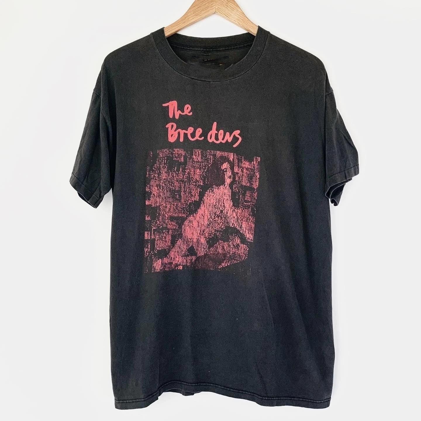 VTG The Breeders band BLACK T-shirt Unisex All sizes S to 45XL BL1940 XL
