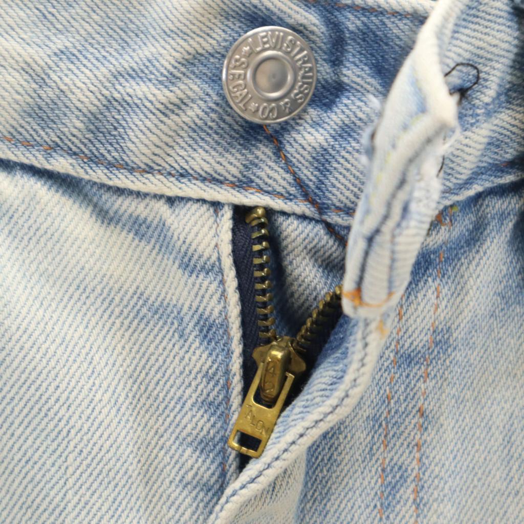 Levi's Big E Red Ear Denim pants w24 Blue Jeans with hidden rivets Women Used