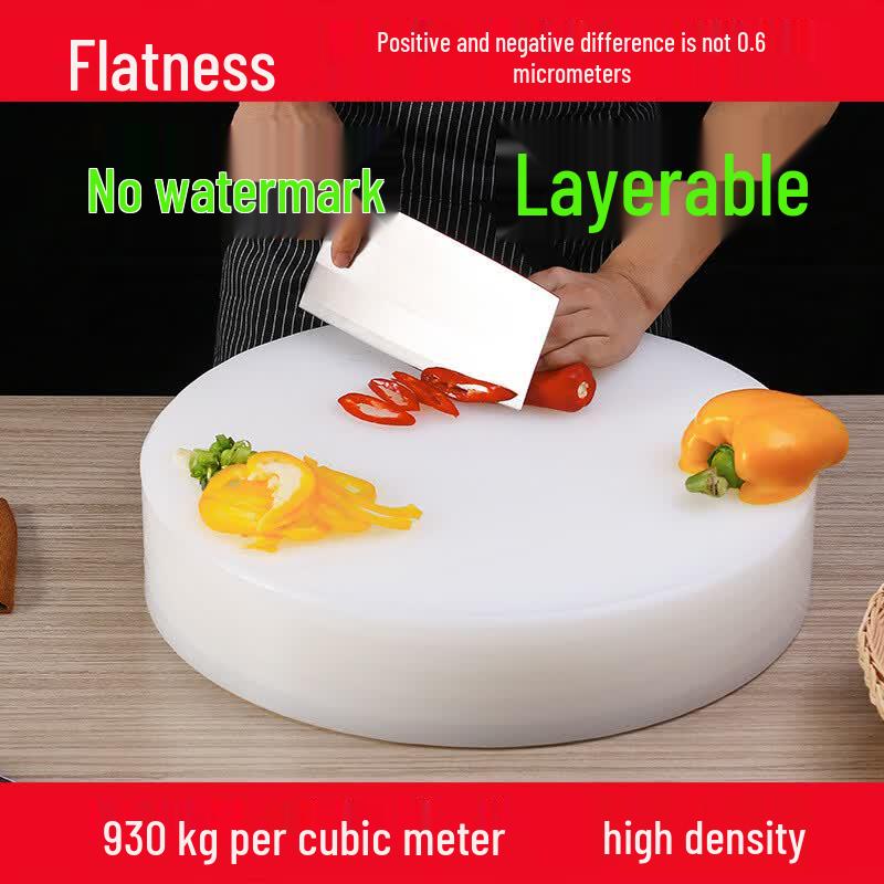Diruien Round PE Plastic Chopping Board