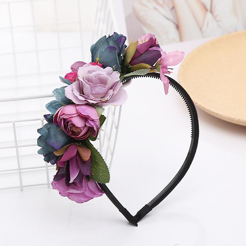

2023 Mori-Style Women s Floral Headband Hair Accessory