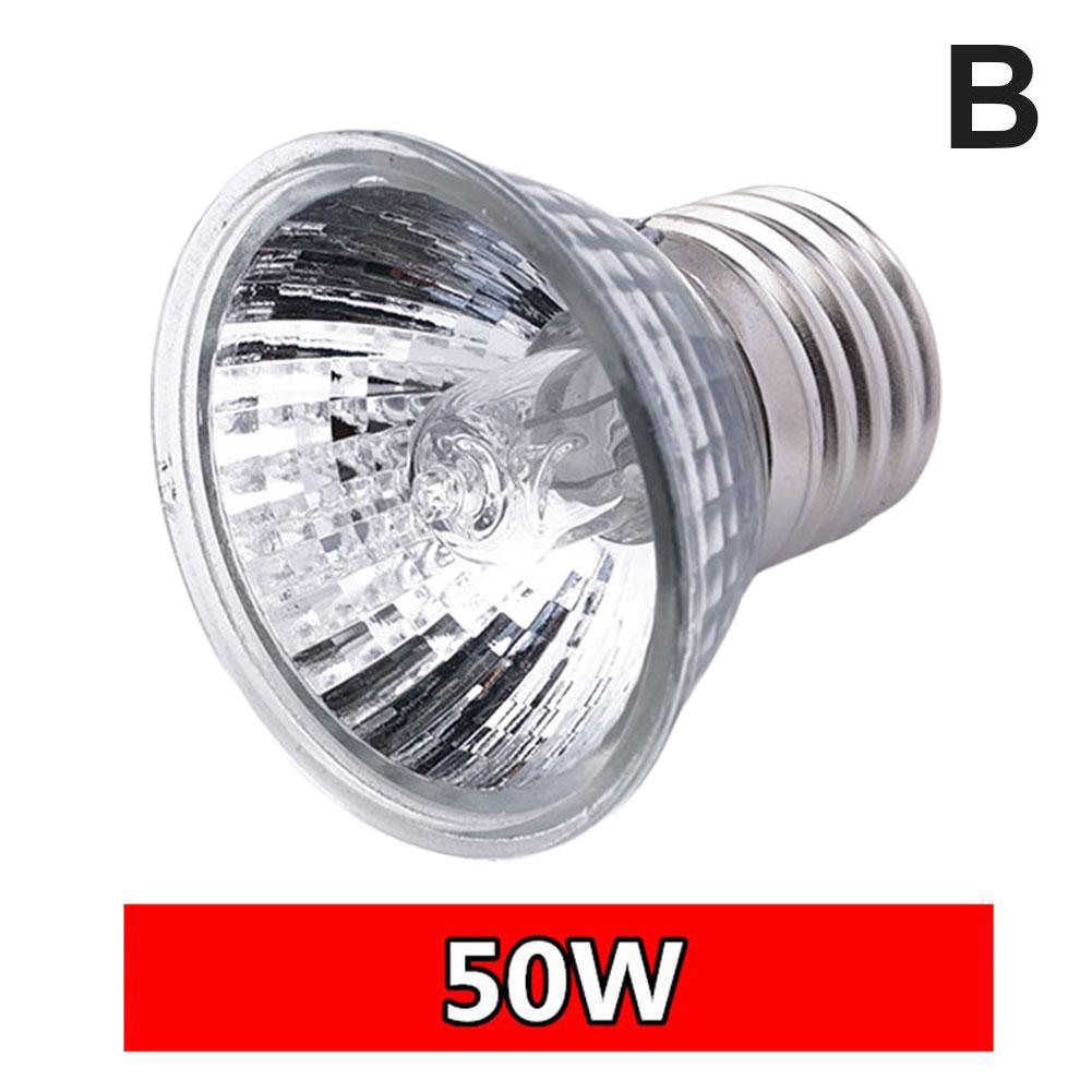 25/50/75W UVA UVB 3.0 Reptile Heating Light Bulb Snake Full Spectrum Light Bulbs Basking Light Turtle Heating Pet UV I0G5