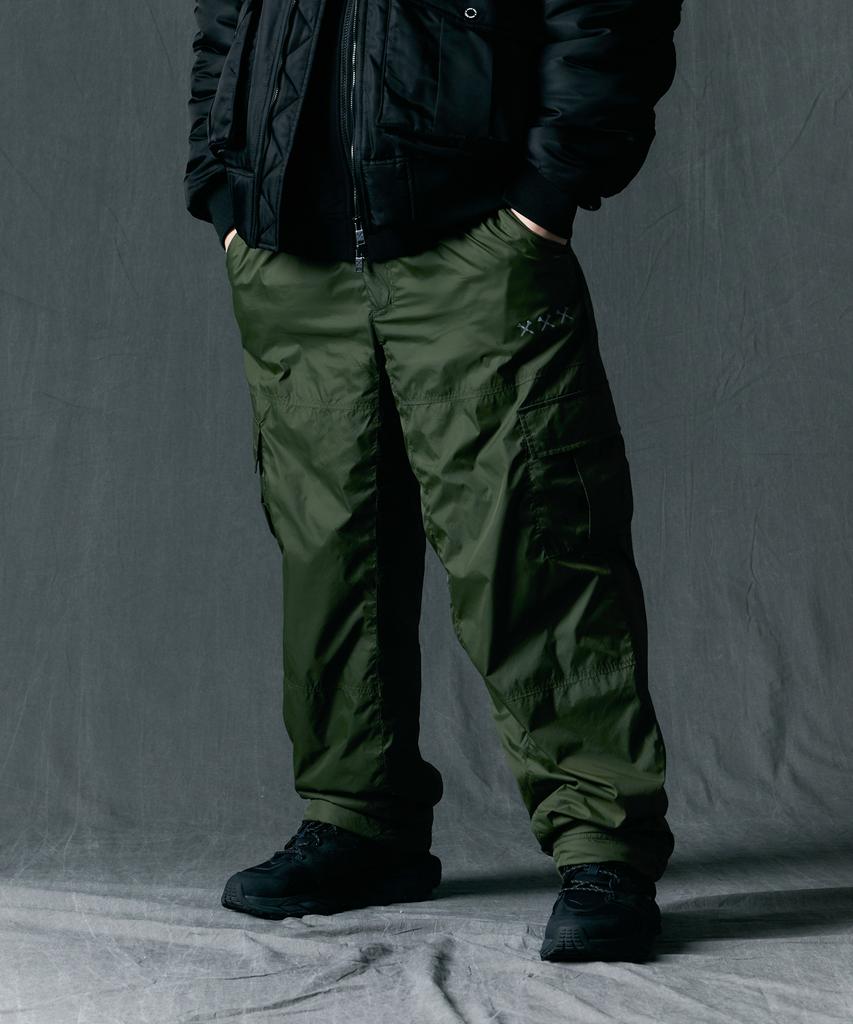 Jeimiweseuteu Ripstop Poly Fleece Cargo Pants (Khaki)
