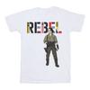 Star Wars Mens The Rise Of Skywalker Rebel Rose T-Shirt