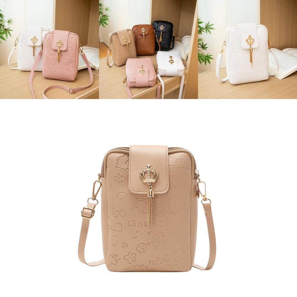Sweet And Fresh 2022 Ladies Bag Cross-border Bag Women's Casual Simple Embossed Shoulder Bag