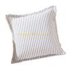 92MF Pillow Case Cushion Cover with Blue Black Light Gray Stitching Optional 1PC