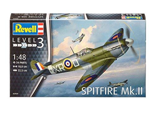 German Revell 1/48 Spitfire MK.II Plastic Model