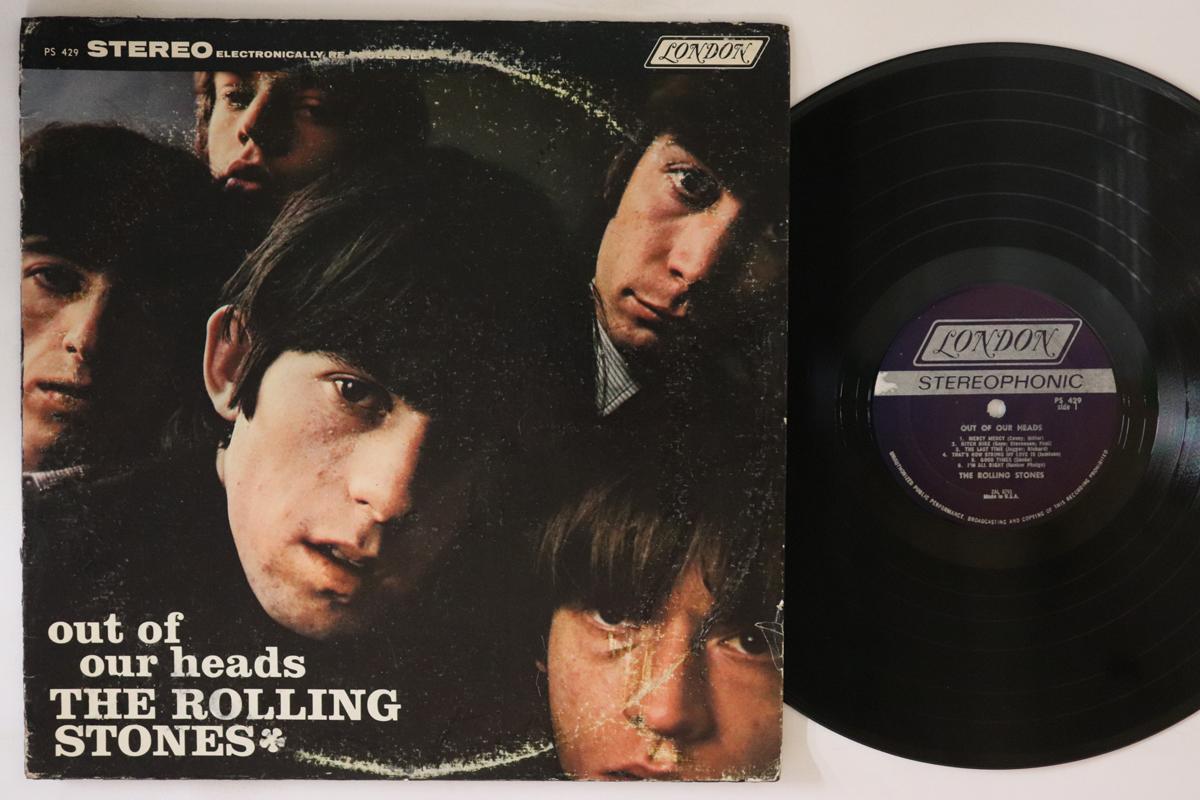 

LP Record ROLLING STONES Out Of Our Heads PS429 LONDON 1966 US Rock Used