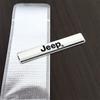 1Pcs 3D Metal Stickers Car Body Side Fender Emblem Decal For Jeep Wrangler Grand Cherokee Avenger Compass Wagoneer Gladiator XJ