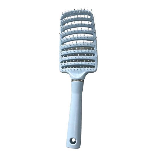 Hair Loss Reduction Brush Curved Vented for Women Detangling Paddle Long Blow-dry Thick