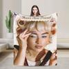 Sabrina Carpenter Blankets Super Soft Fashion Plush Throw Blanket For Couch Sofa Bed Decorative Flannel Bedspread Bed Cover
