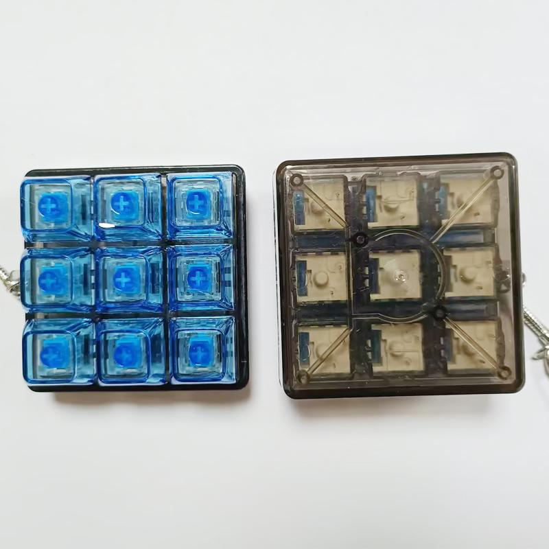 Non-Toxic 1Pc Creative Spherical Square Fidget Decompression Keyboard Key Toy For Adults Antistress Toys Anti Stress Finger Games Toys