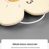 Jiu Jiuda Cream Style Floral Wall Clock