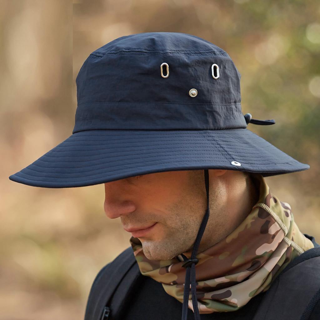 Cappello Da Pescatore Unisex YR.Lover | Protezione UV UPF50+, Traspirante, Leggero, Pieghevole | Per Pesca Ed Escursioni