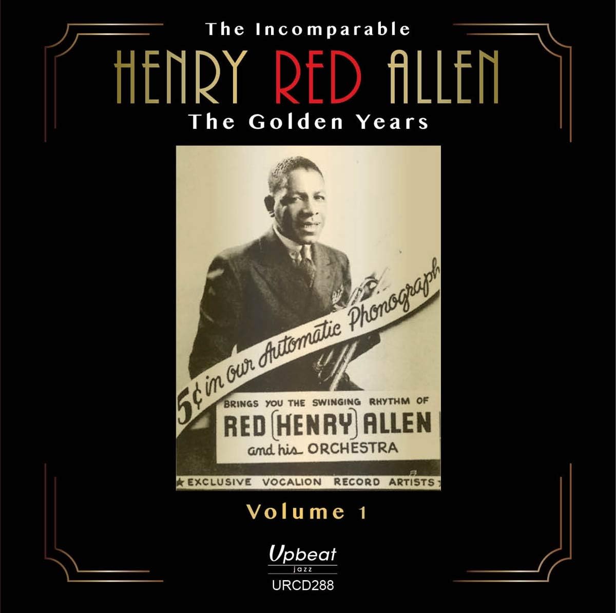 CD HENRY RED ALLEN Несравненный Генри Ред Аллен Том URCD288 UK Jazz Б/у
