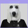 Hilarious Poodle Animal Head Mask Made Of Durable Latex Perfect For Fun Parties And Costumes