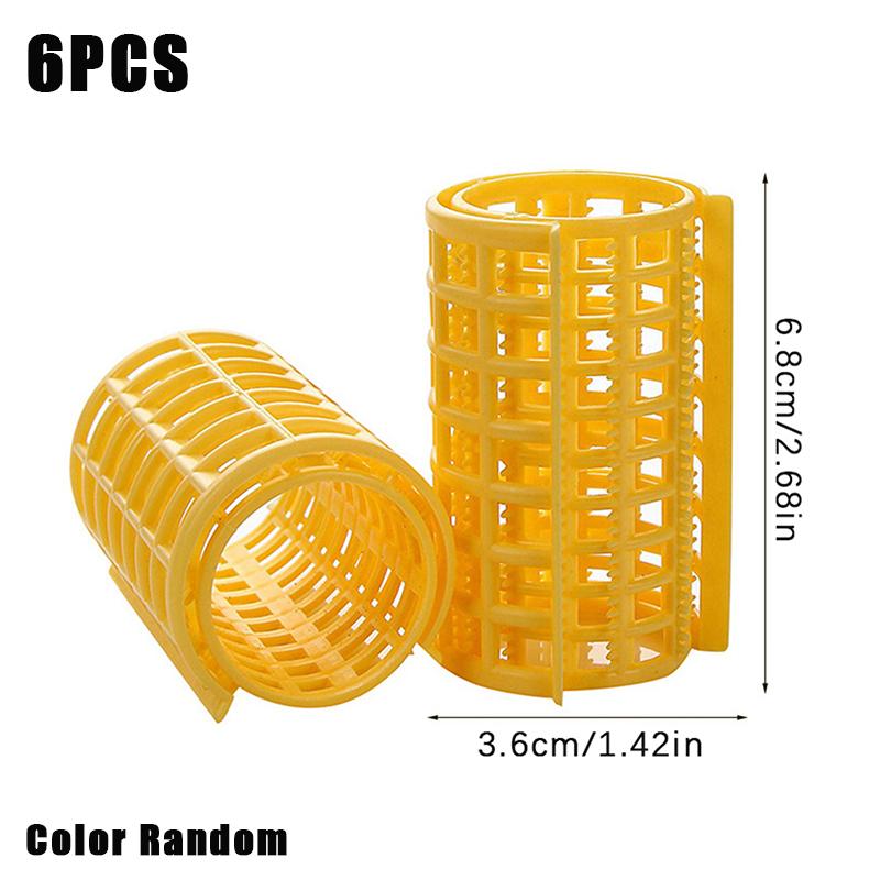 

6-14 шт./компл. безнагревные бигуди для волос, ленивые бигуди, челка, завивка, пушистые укладки, аксессуары для волос для женщин, случайный цвет 6Pcs